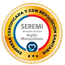 Sello SEREMI de Salud Región Metropolitana